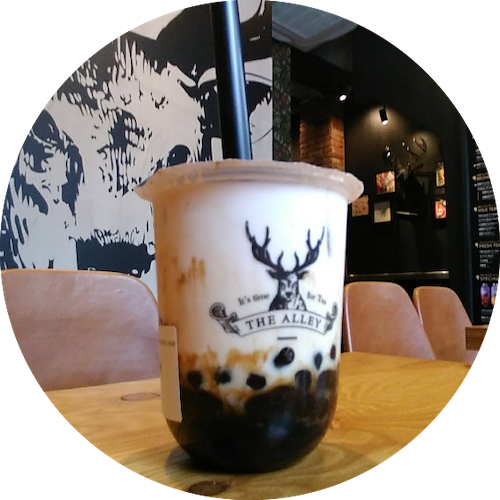 黒糖タピオカラテ画像